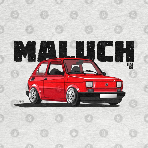 FIAT 126 MALUCH by shketdesign